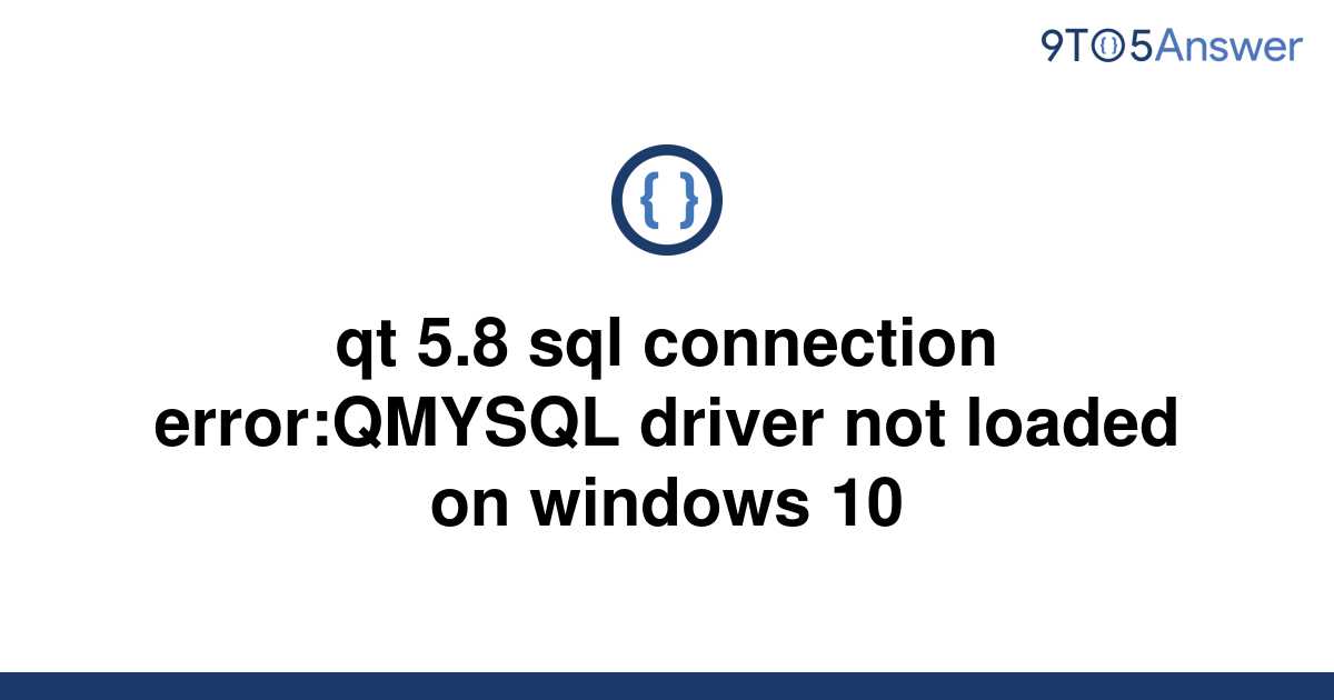 Qmysql driver not loaded qt что делать