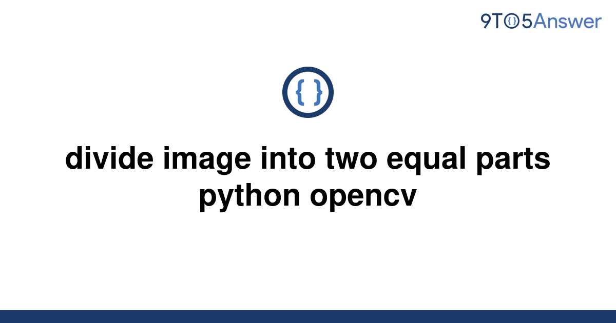 solved-divide-image-into-two-equal-parts-python-opencv-9to5answer