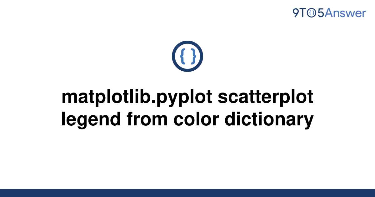 legend pyplot scatter