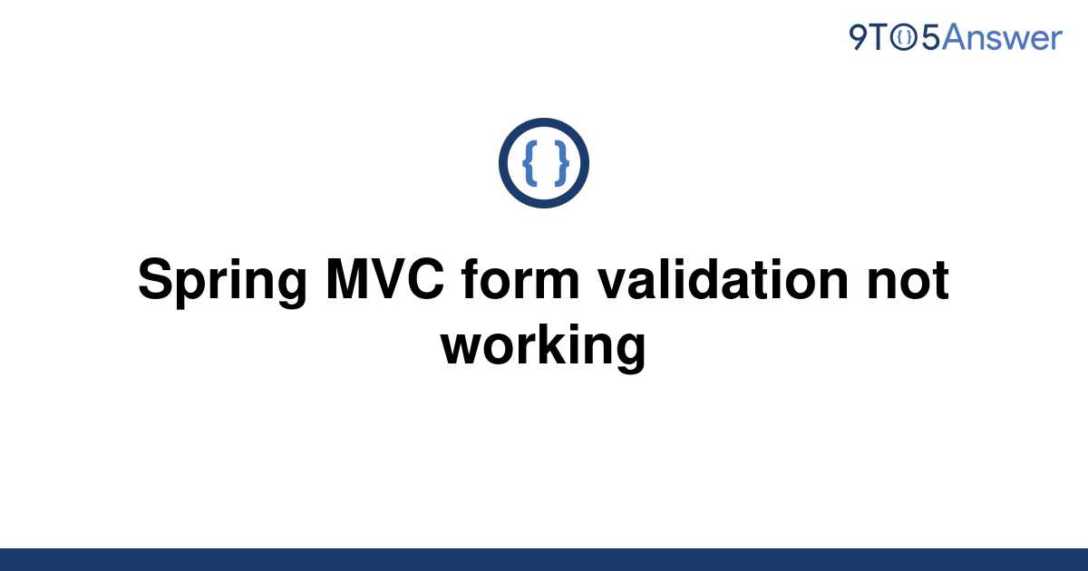 solved-spring-mvc-form-validation-not-working-9to5answer