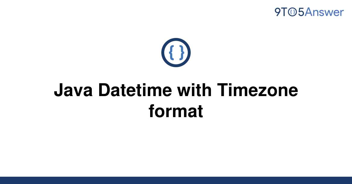 Java 8 Datetimeformatter With Timezone