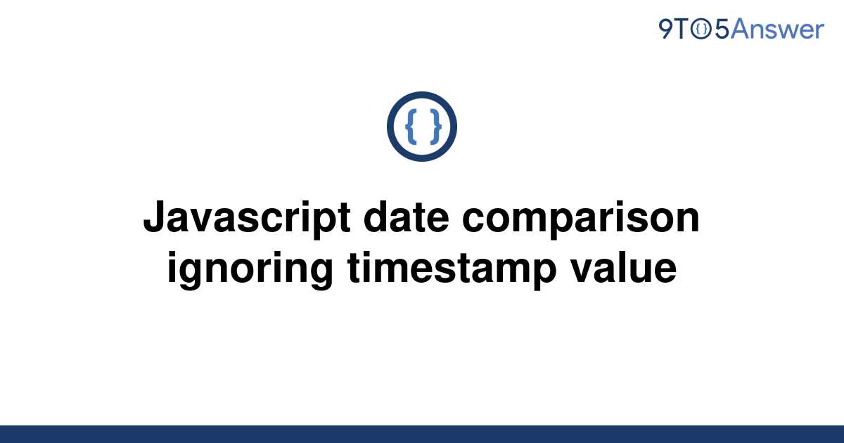 java script date compare