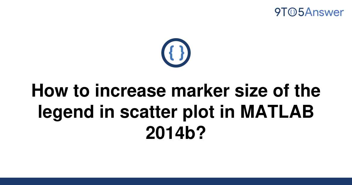 Plot Increase Marker Size