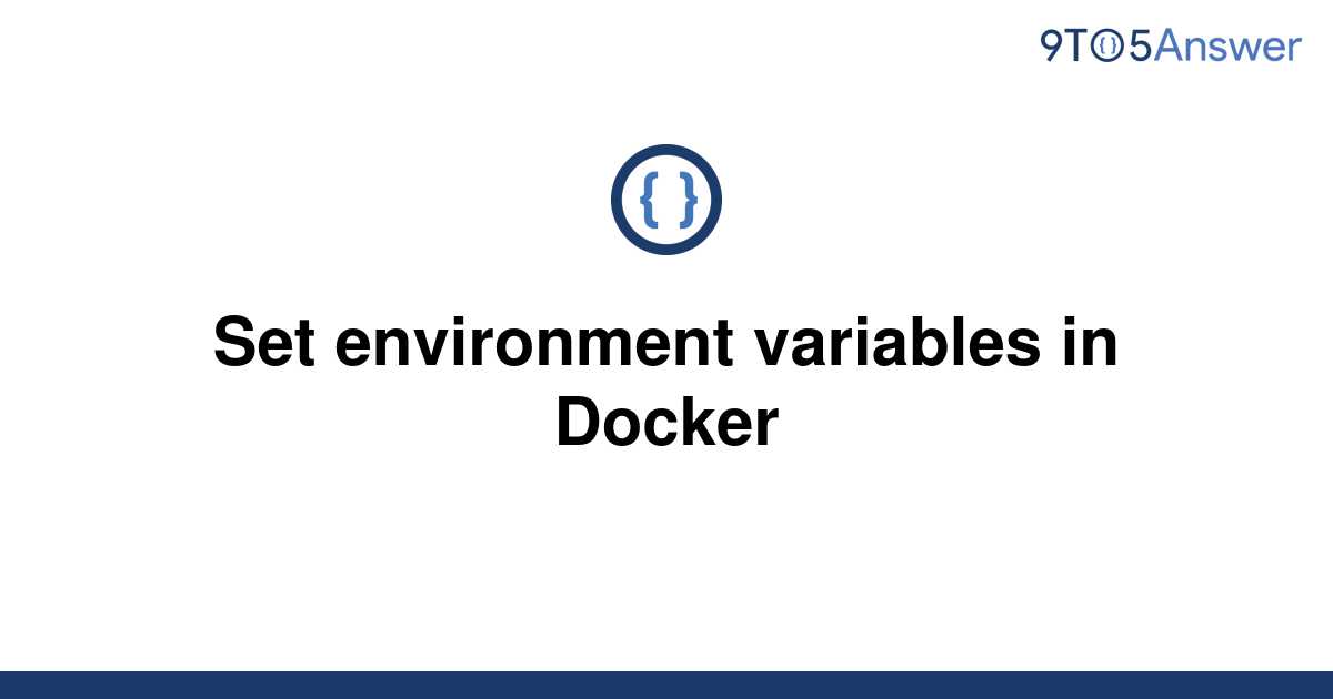 solved-set-environment-variables-in-docker-9to5answer