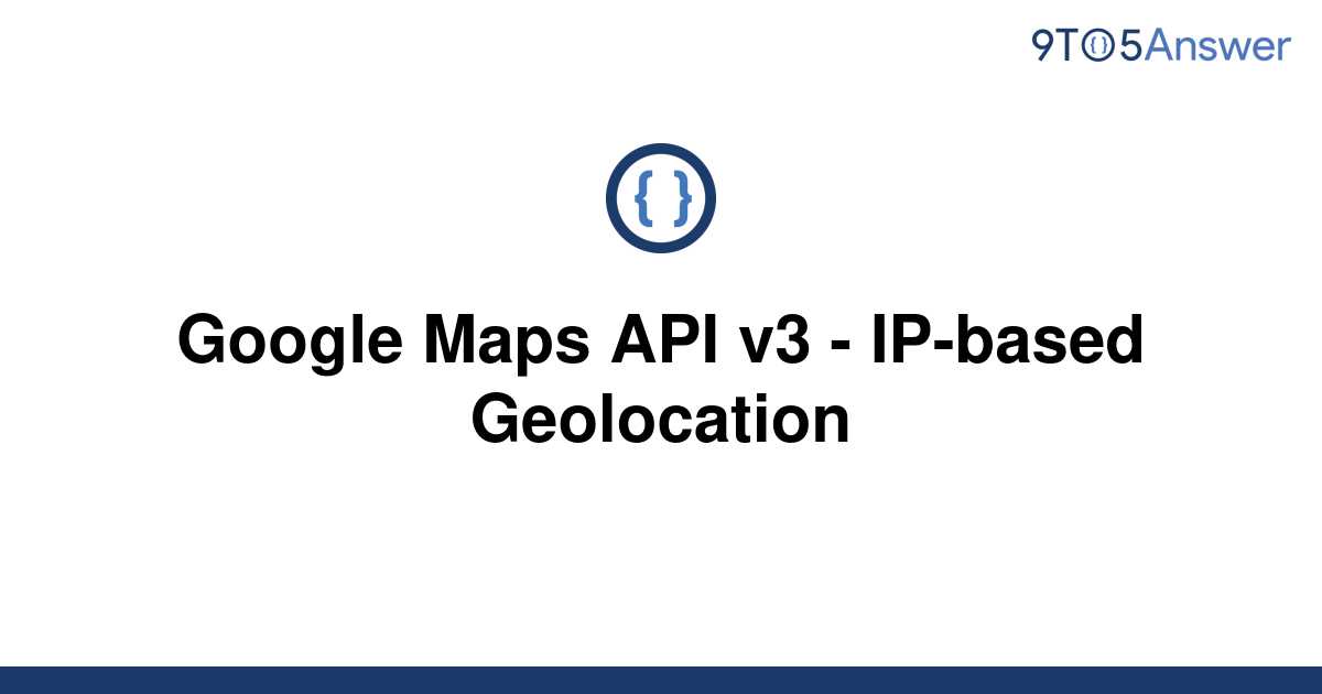 google map ip to location