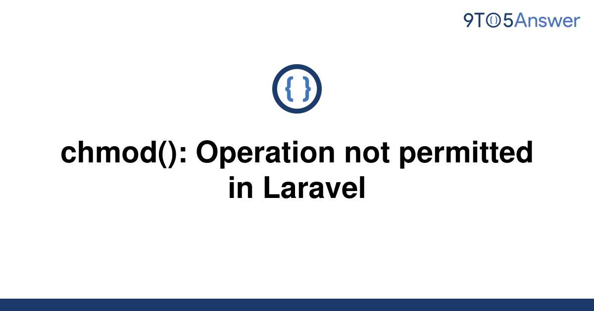 solved-chmod-operation-not-permitted-in-laravel-9to5answer