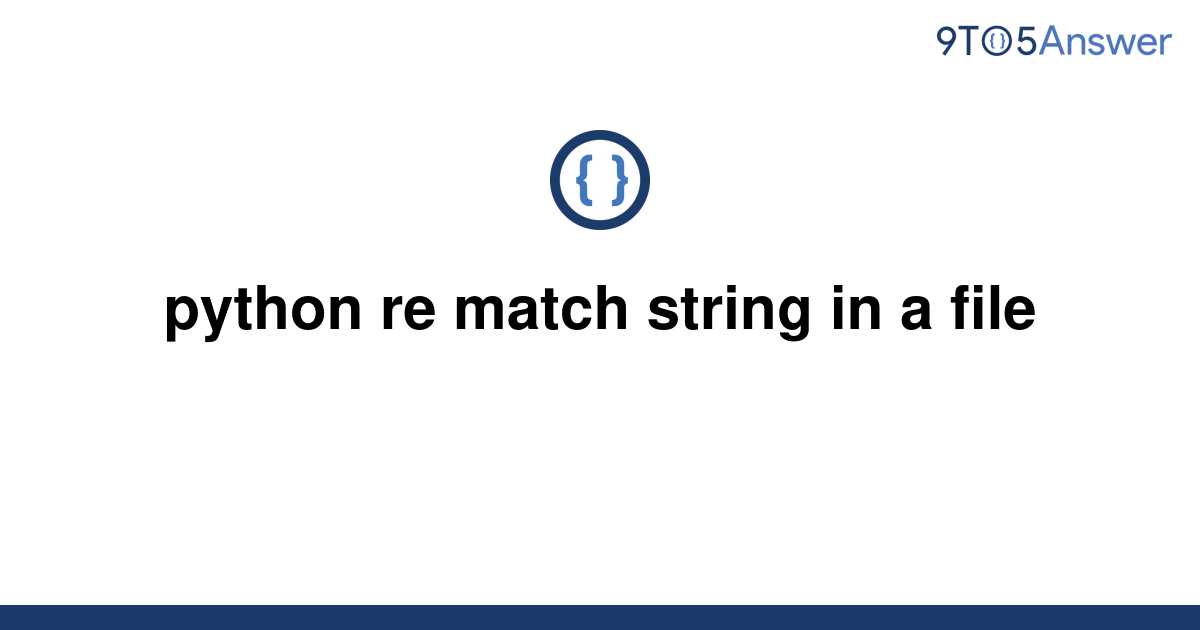 Match String In Line Python