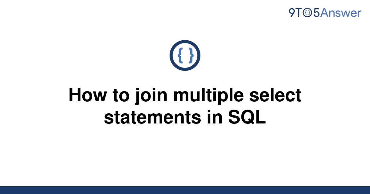 Oracle Sql Join Multiple Select Statements