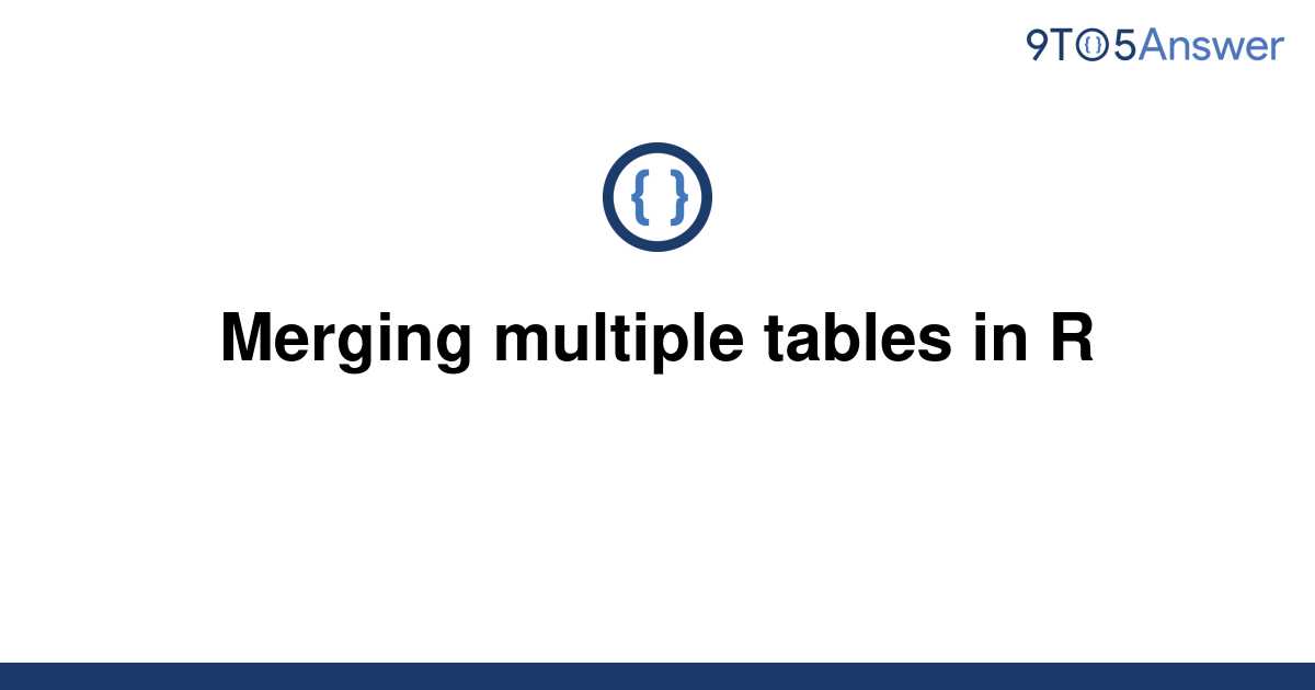 Can You Left Join Multiple Tables In R