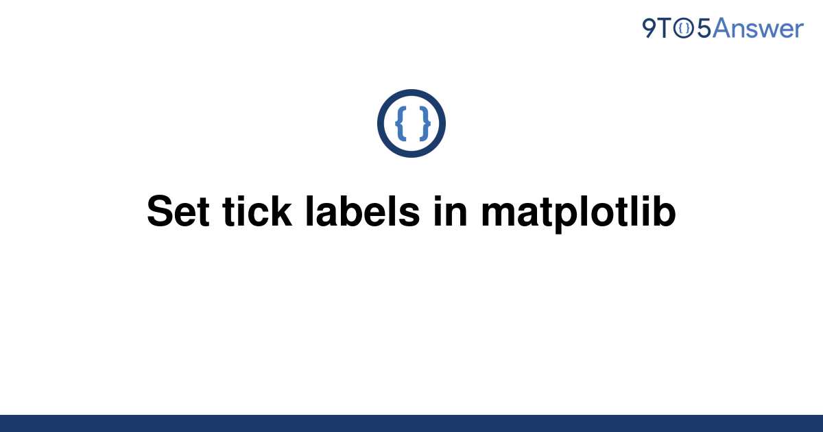 Matplotlib Tick Labels Off