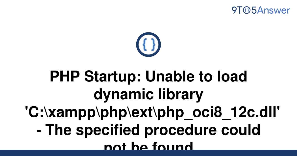 ampps 3.4 php startup unable to load dynamic library
