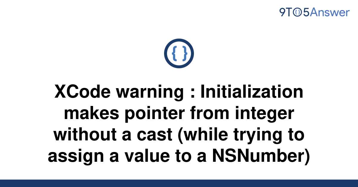 warning assignment makes integer from pointer without a cast