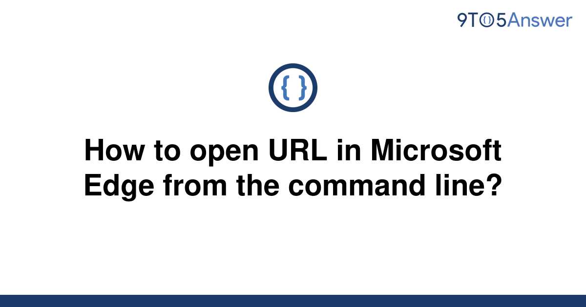 How To Open Url In Linux Terminal