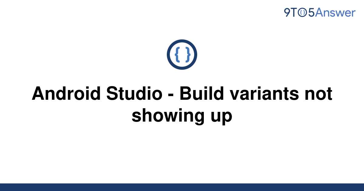 android studio build variants
