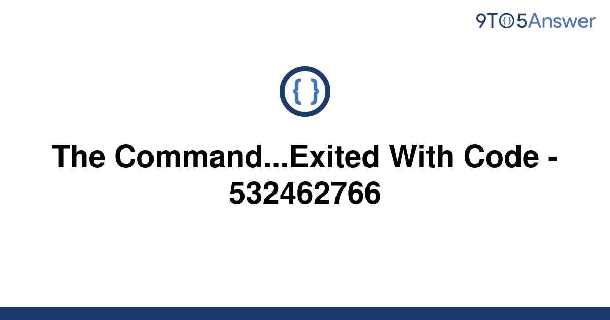 Command Exited With Code 137