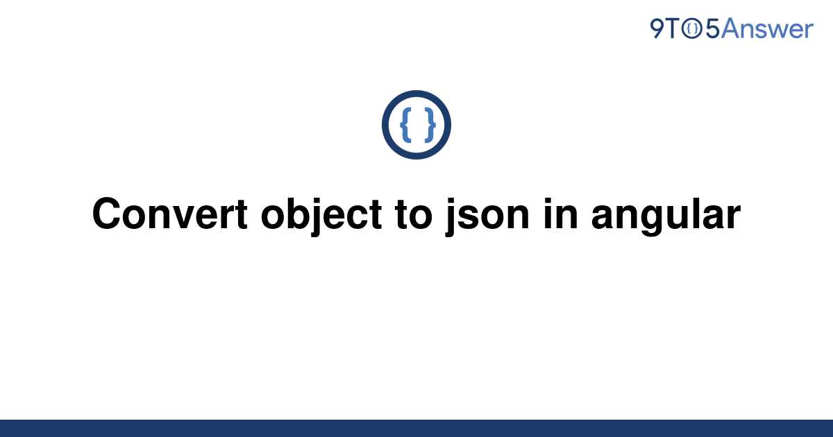 Convert Object To Json React