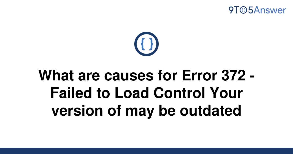 Ошибка 372 failed to load control commondialog from comdlg32 ocx