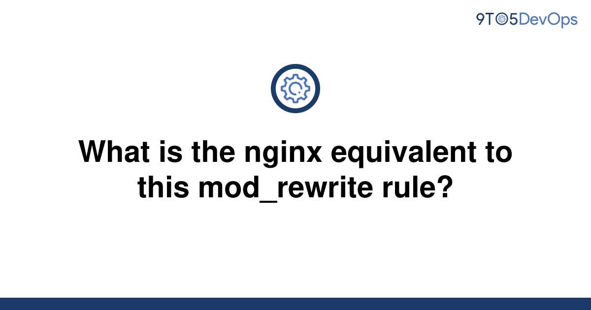 Mod rewrite nginx как включить