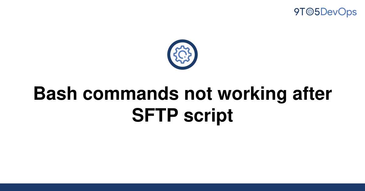 solved-bash-commands-not-working-after-sftp-script-9to5answer