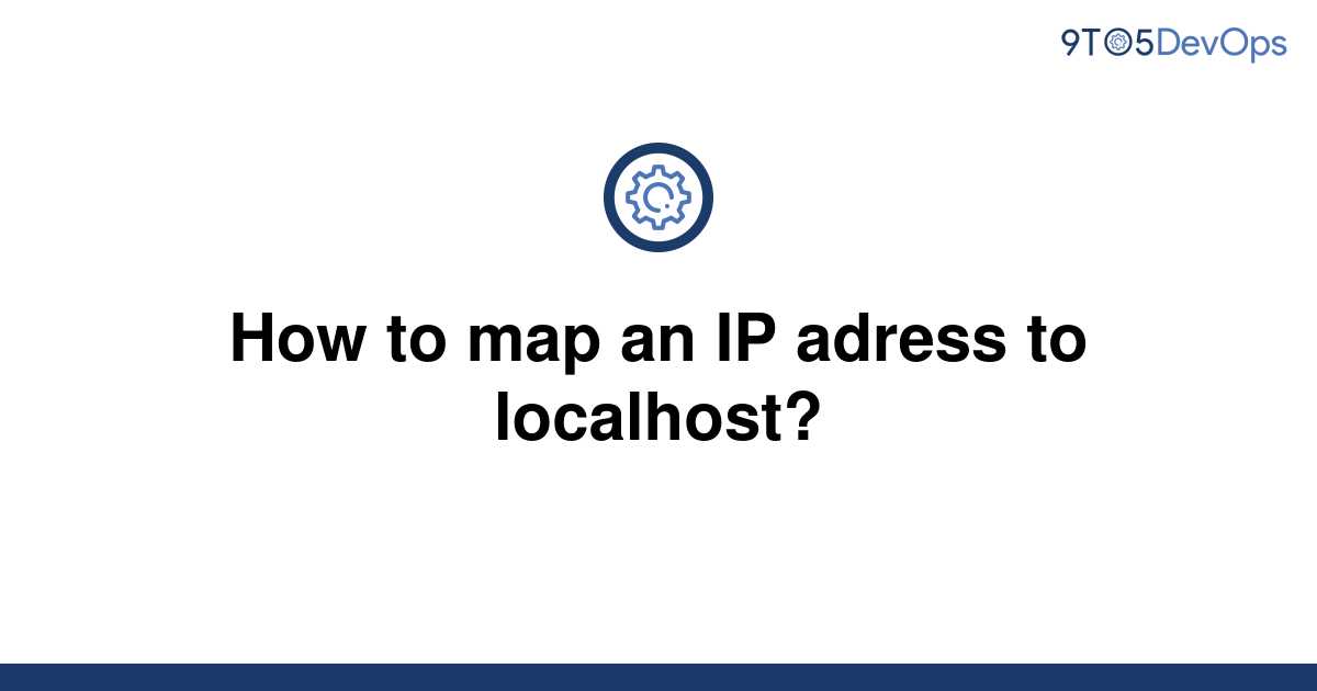 map localhost to ip mac
