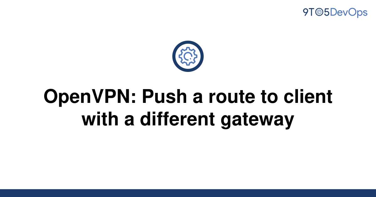 openvpn push route default gateway