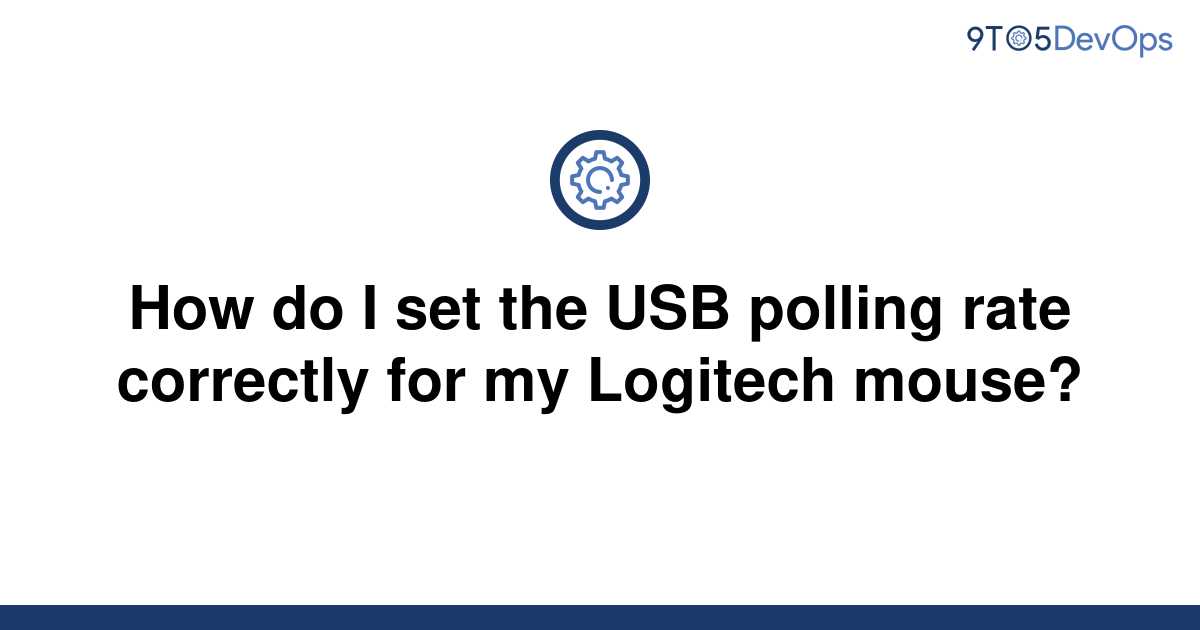 Usb polling rate что это