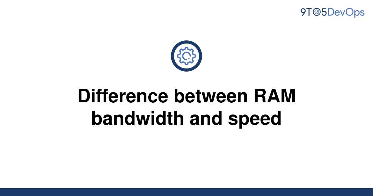 difference between ram computation and bandwidth in crypto