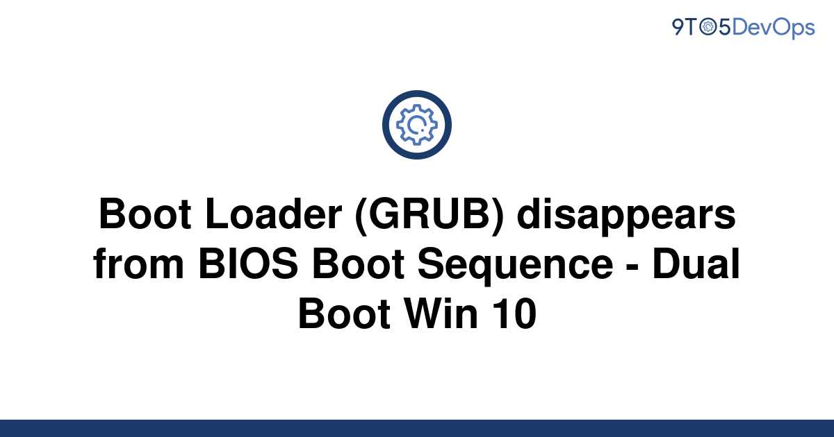 win 10 boot loader