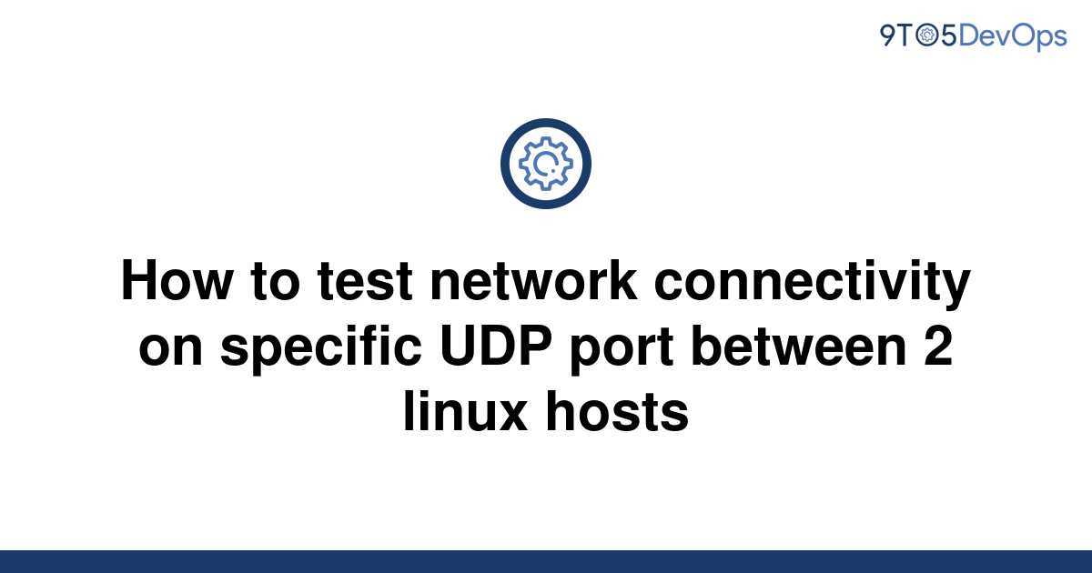 solved-how-to-test-network-connectivity-on-specific-udp-9to5answer