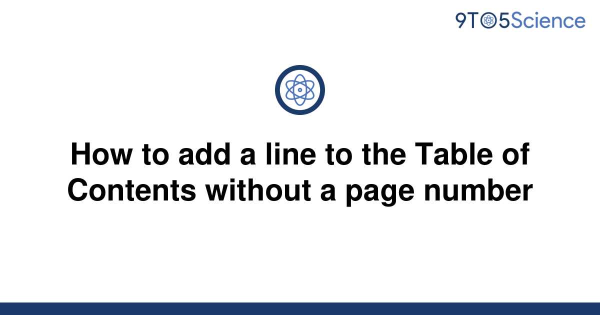 solved-how-to-add-a-line-to-the-table-of-contents-9to5science