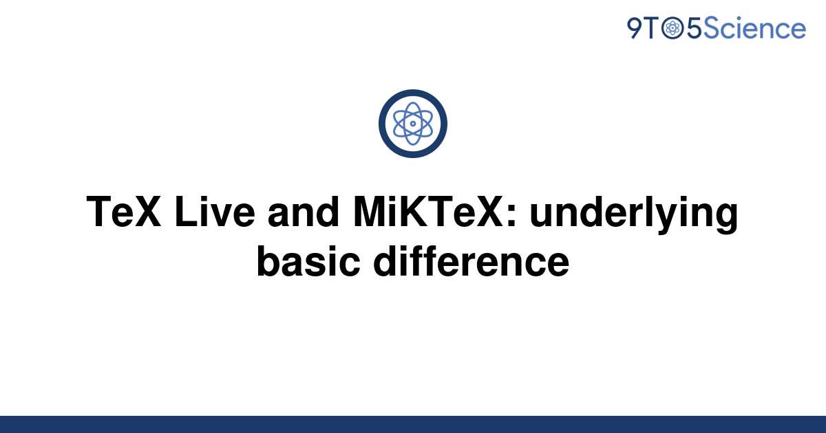 miktex vs texmaker
