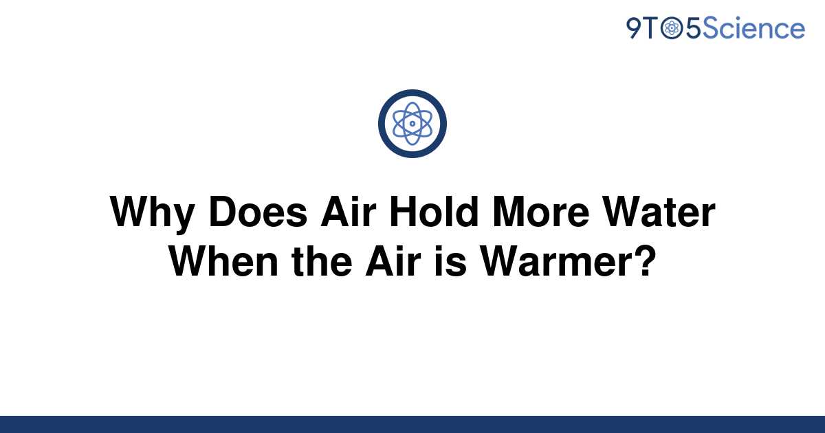 solved-why-does-air-hold-more-water-when-the-air-is-9to5science