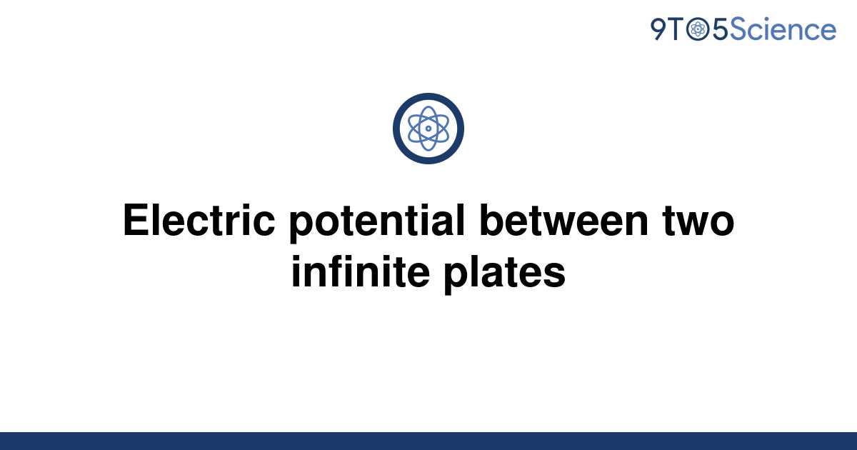 Solved Electric Potential Between Two Infinite Plates 9to5science 9348