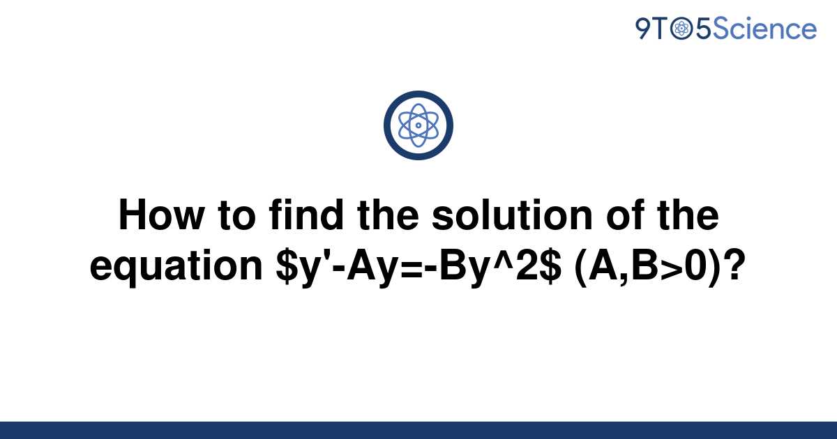 solved-how-to-find-the-solution-of-the-equation-9to5science