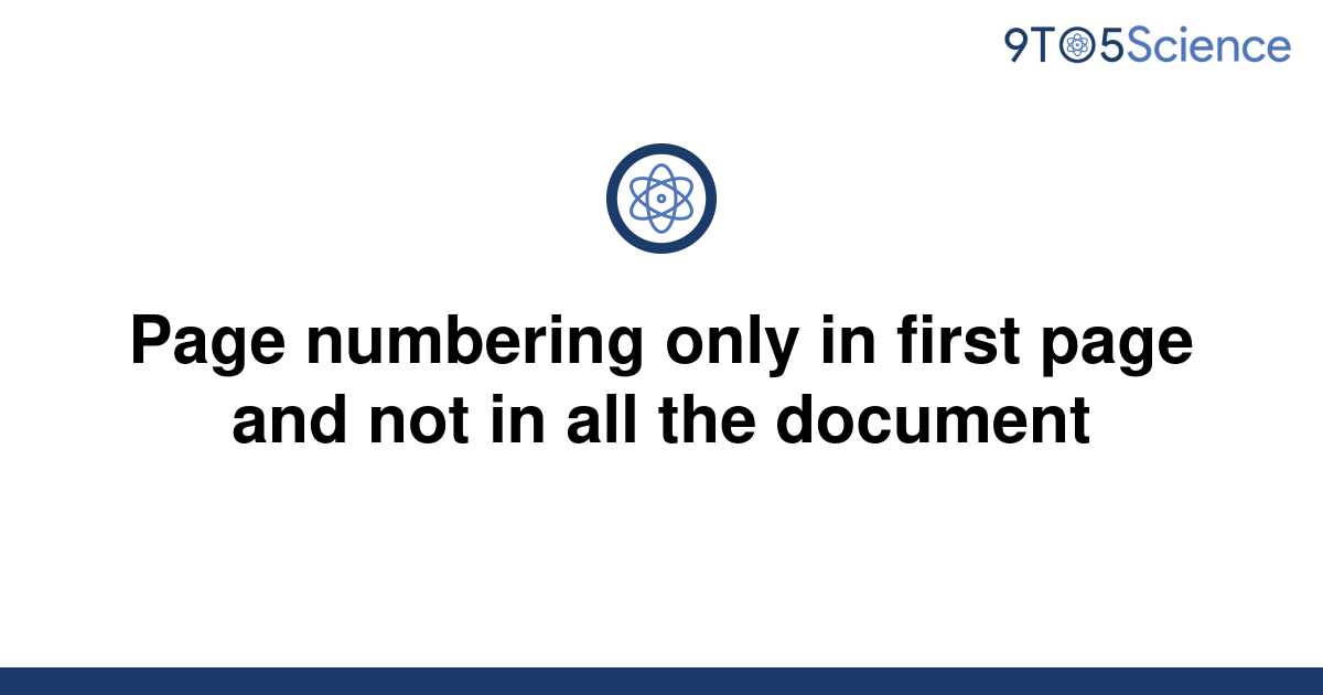 solved-page-numbering-only-in-first-page-and-not-in-9to5science