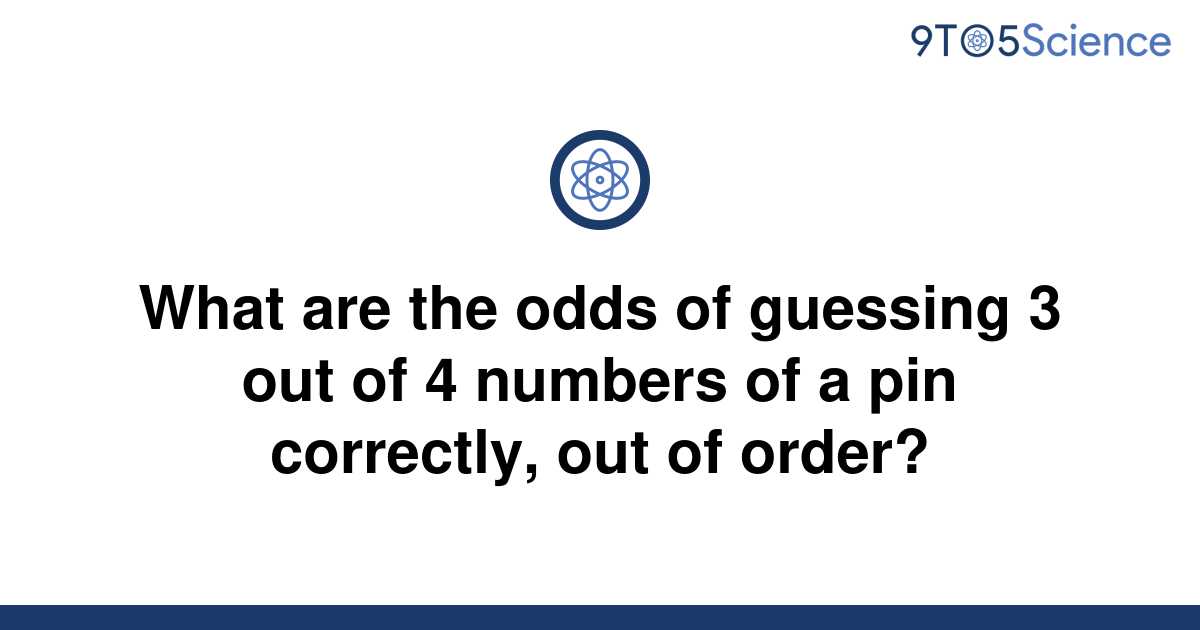 solved-what-are-the-odds-of-guessing-3-out-of-4-9to5science