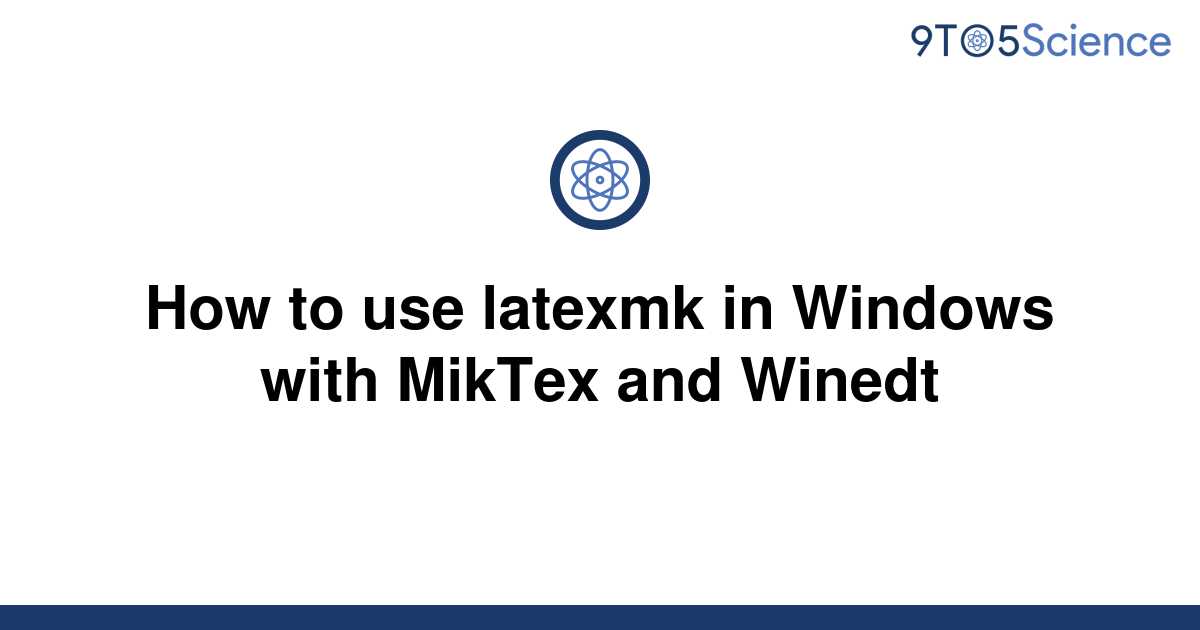 miktex and texmaker for windows
