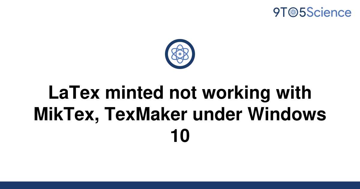 MikTex TexMaker