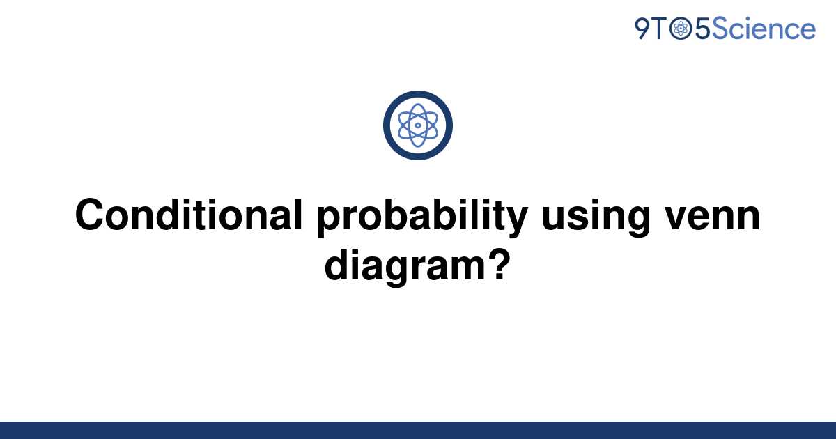 [Solved] Conditional Probability Using Venn Diagram? | 9to5Science