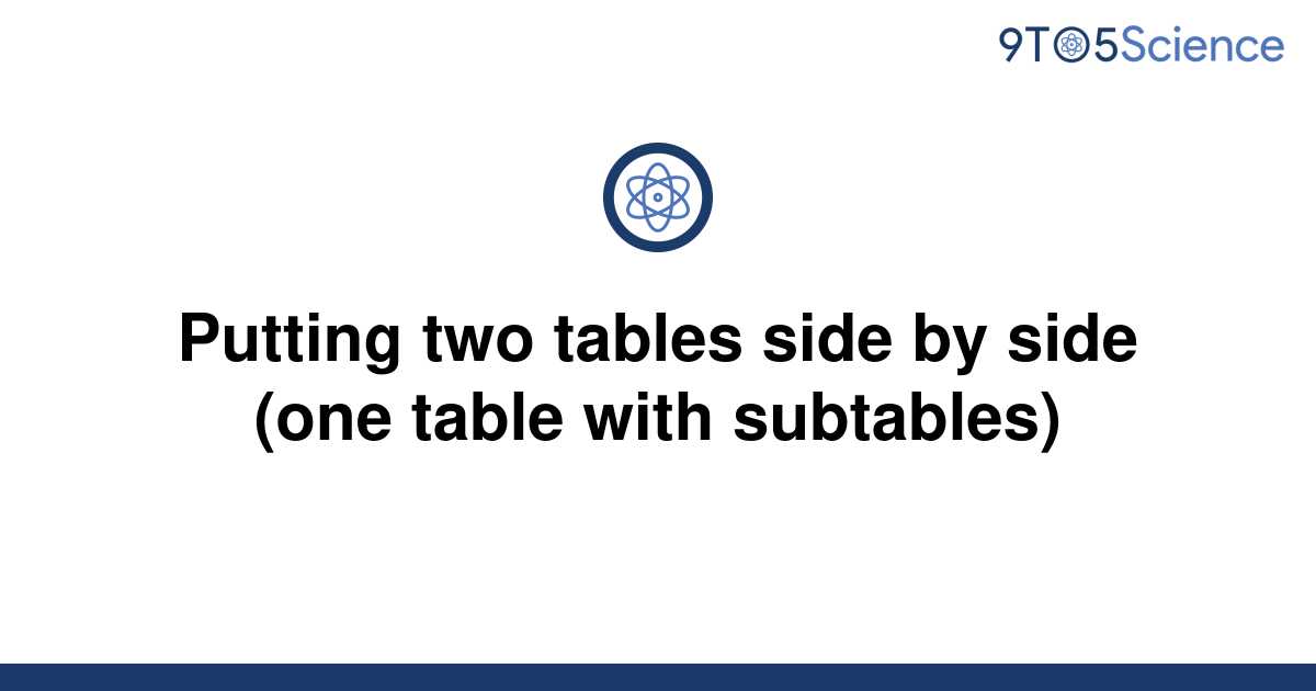 solved-putting-two-tables-side-by-side-one-table-with-9to5science