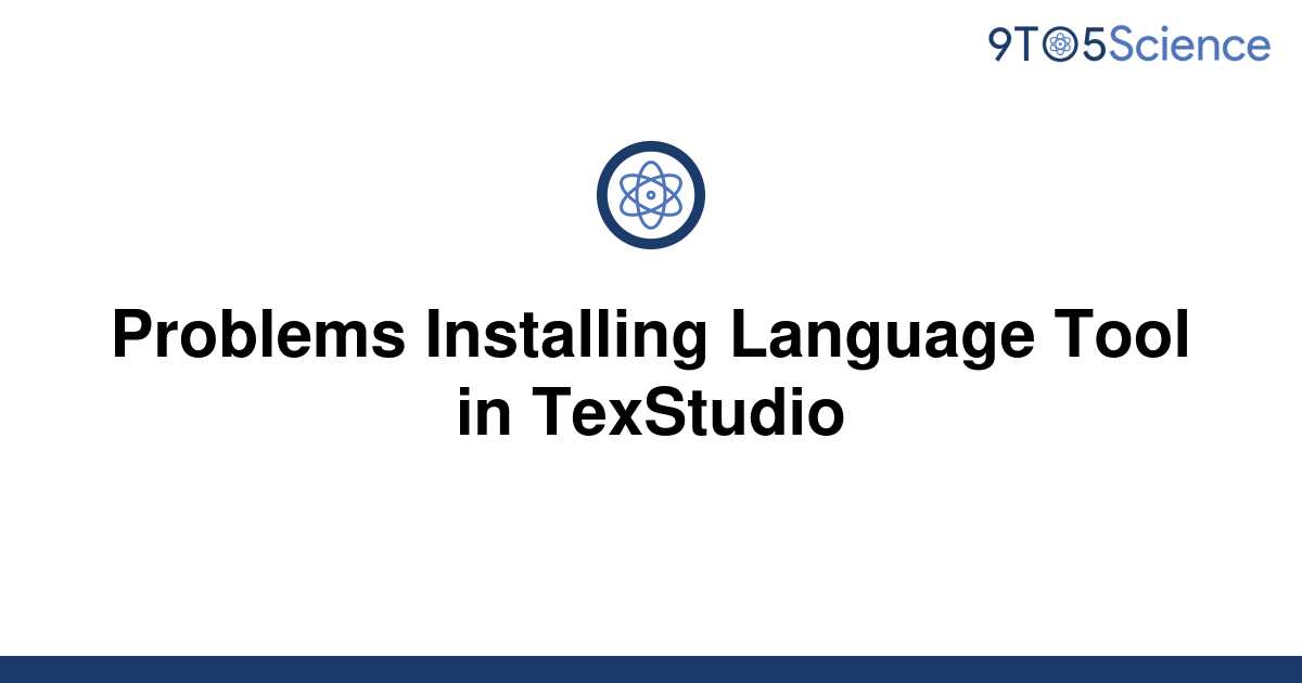 language tools texstudio mac