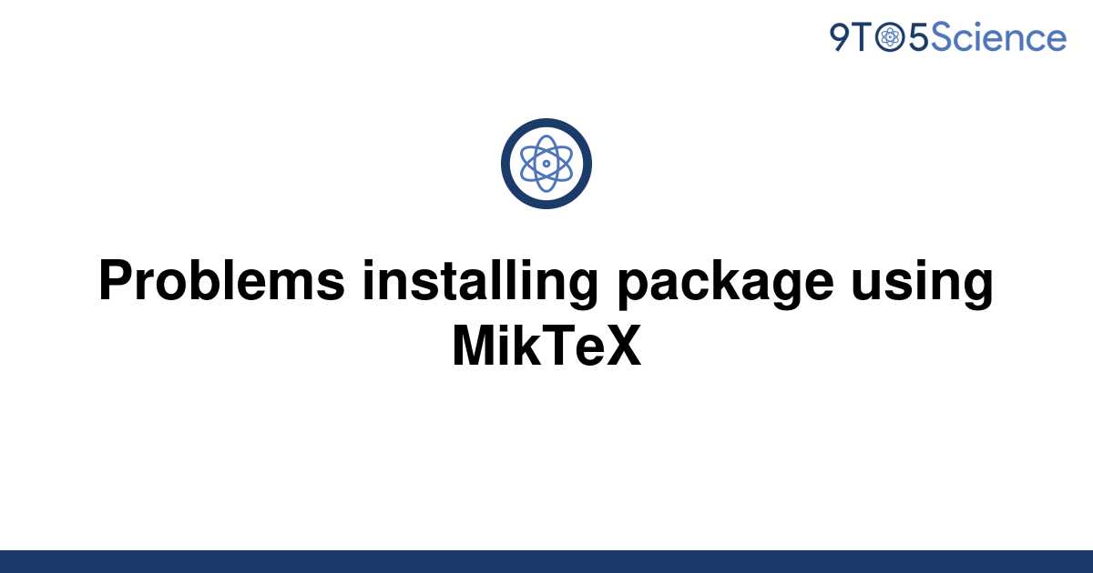 install packages in miktex for texmaker