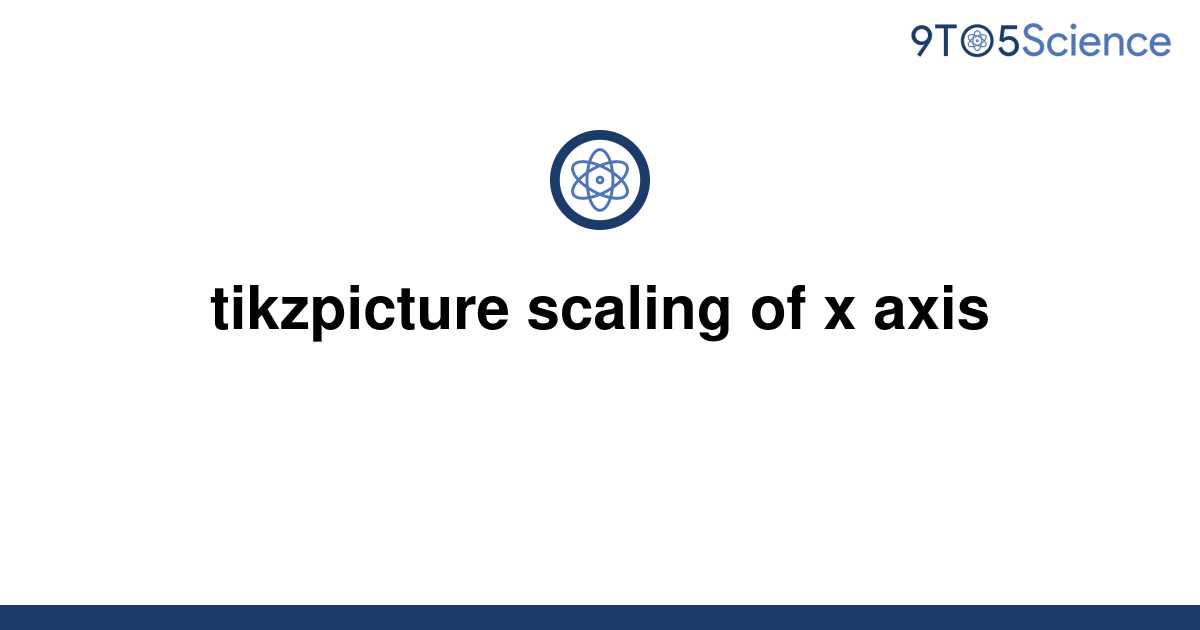 Latex Tikzpicture Scale X Axis