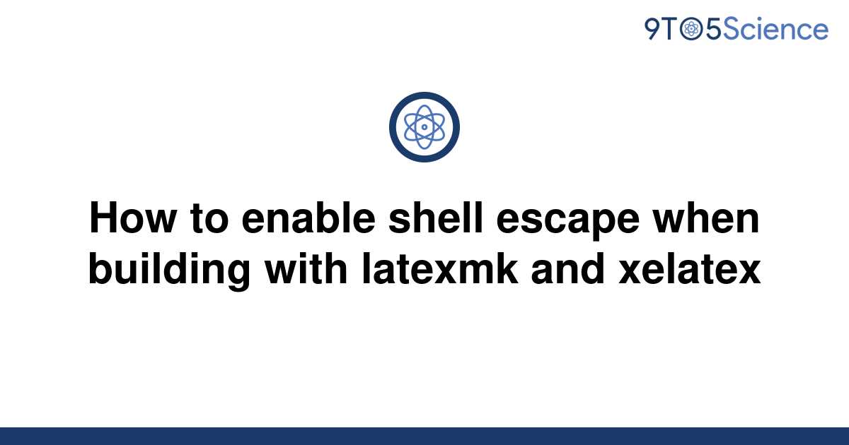 What Is Shell Escape In Linux