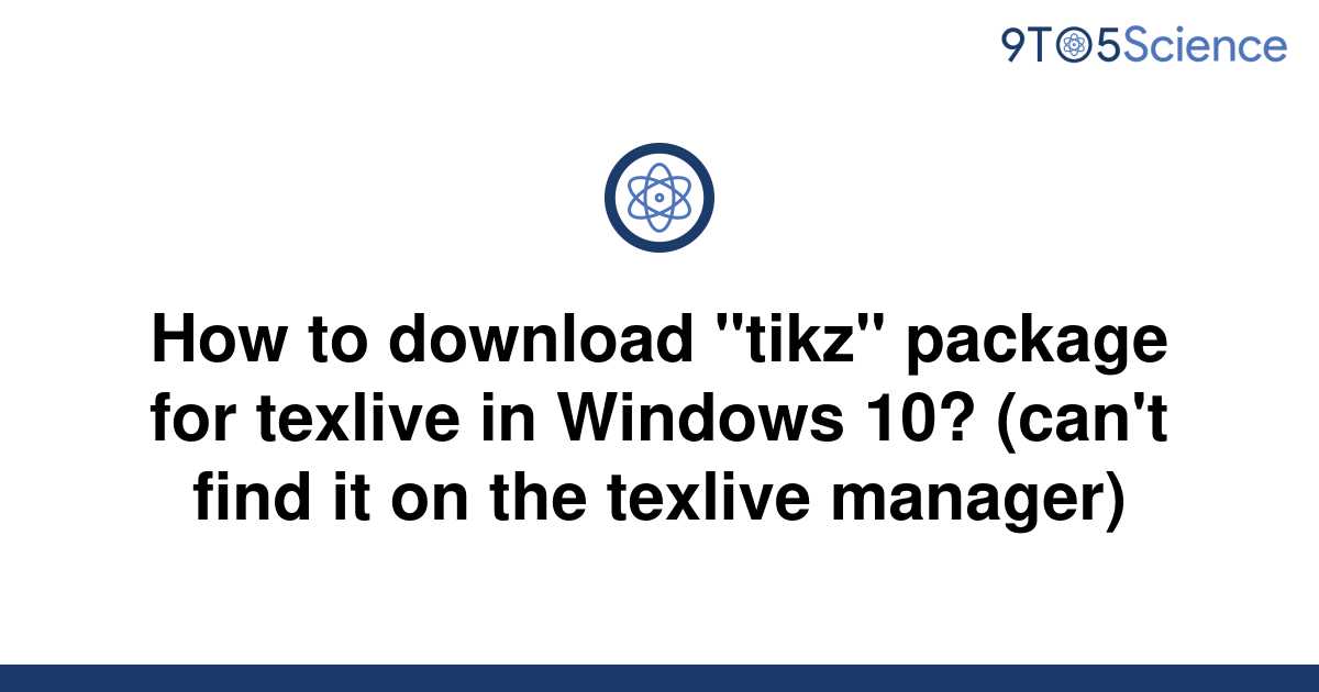 Как установить texlive windows 10