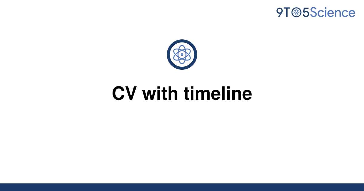 solved-cv-with-timeline-9to5science