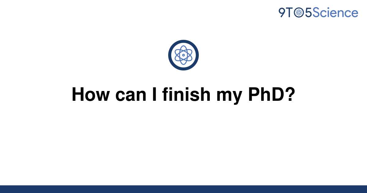 can you finish phd in 1 year