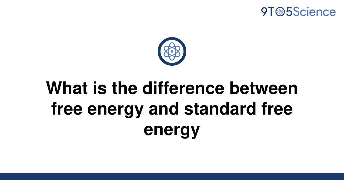 solved-what-is-the-difference-between-free-energy-and-9to5science