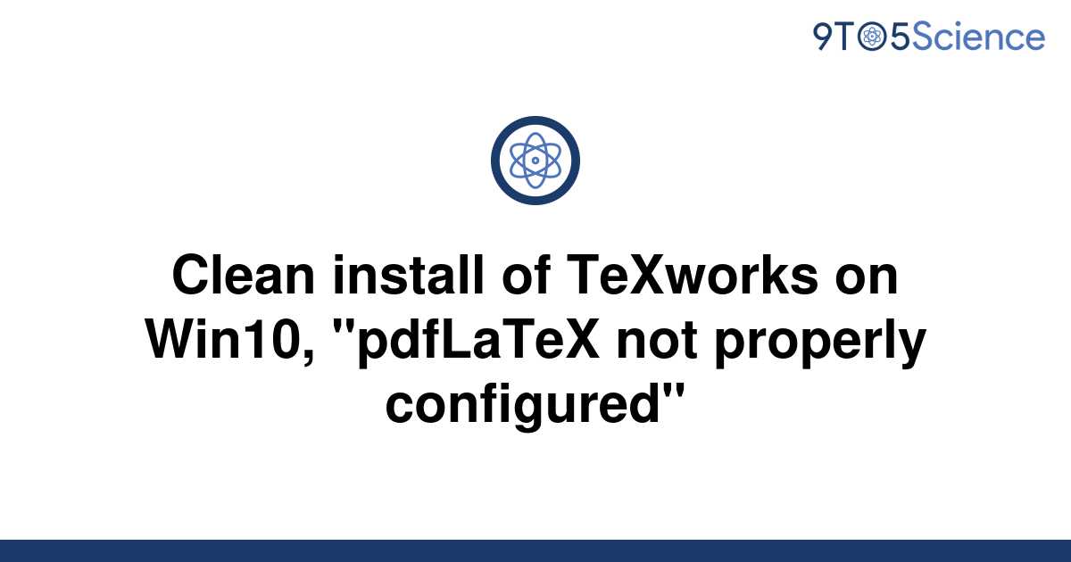 texworks did not succeed