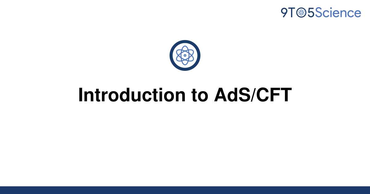 Solved Introduction To Adscft 9to5science 5824